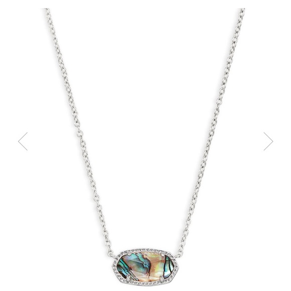 Kendra Scott Jewelry - Kendra Scott Elisa Silver Abalone Necklace